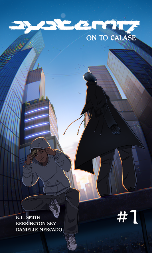 System 17 Issue #1 digital comic cover by K.L. Smith and Danielle Mercado